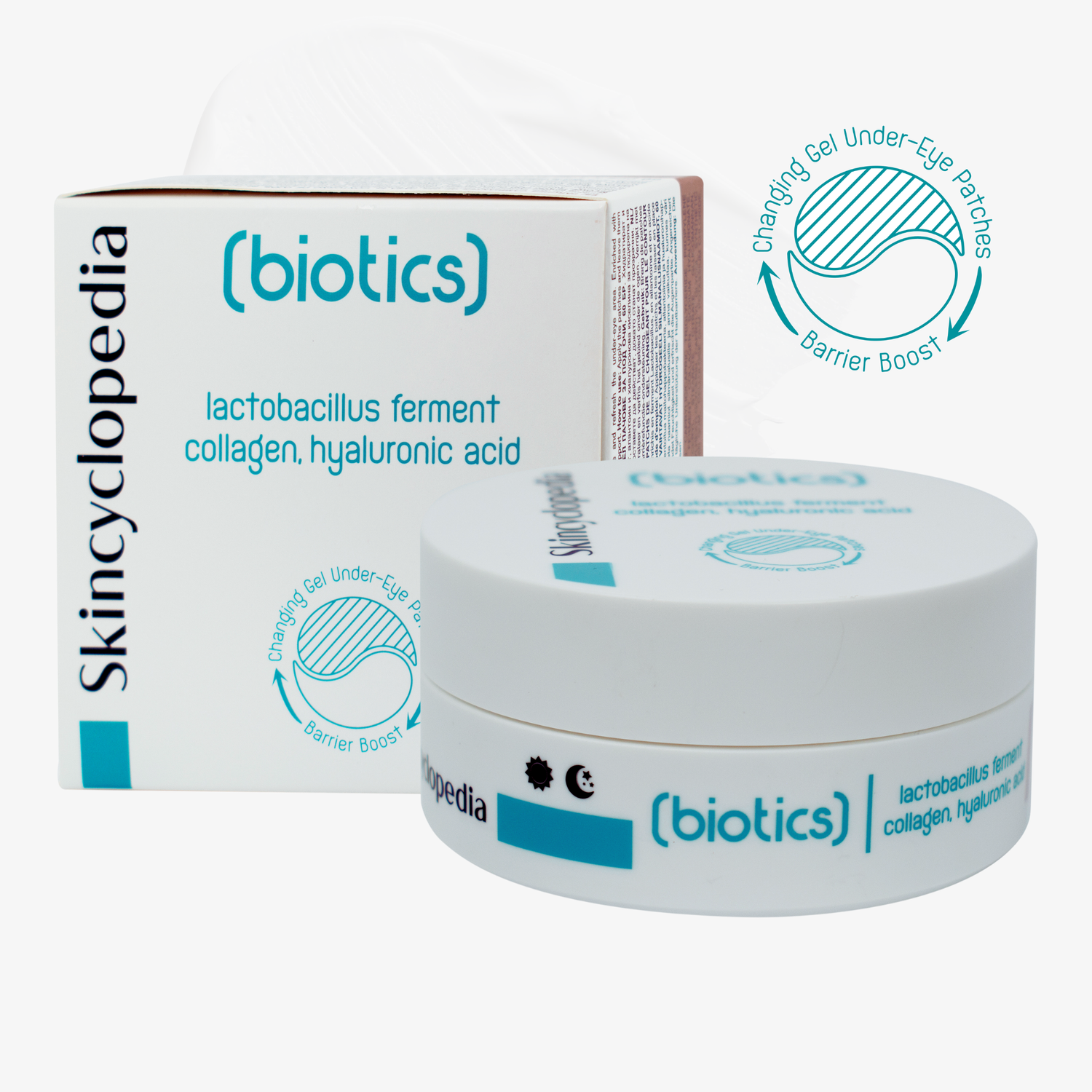 BIOTICS Колагенови пачове за очи с хиалруонова киселина, 60бр.