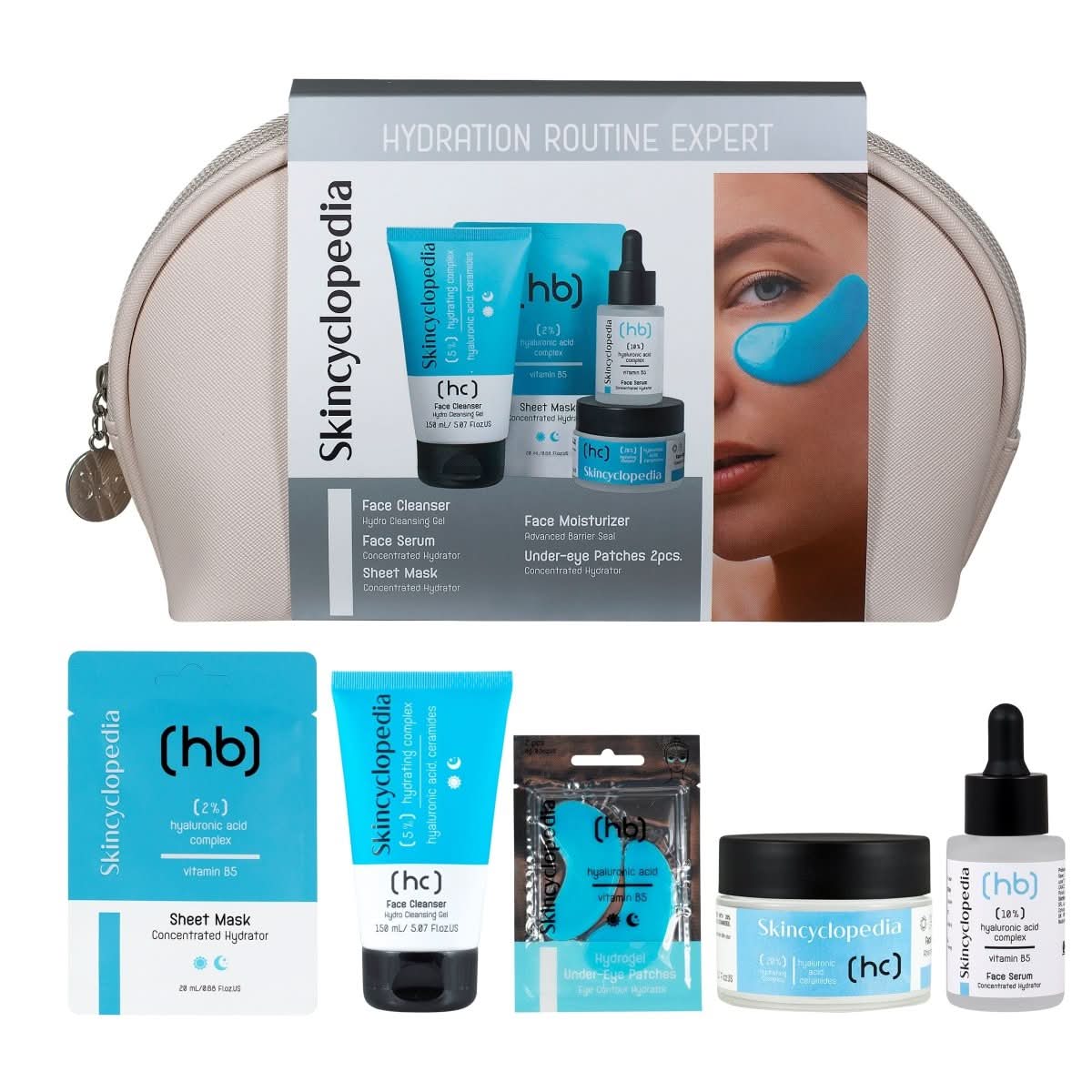 HYDRATION ROUTINE EXPERT колекция за грижа за кожата - комплект 5 продукта - CAMCO Ltd.