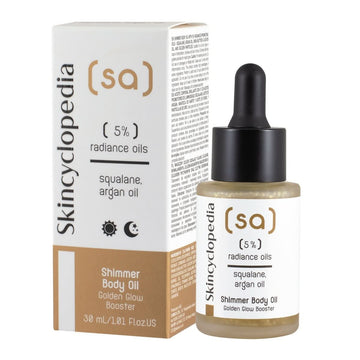 Body oil with 5% illuminating oils, enriched with gold particles 30ml