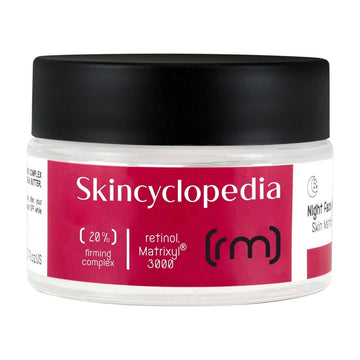 Night face cream 20% firming complex of retinol, MATRIXYL®3000, squalane, shea butter and glycerin 50ml