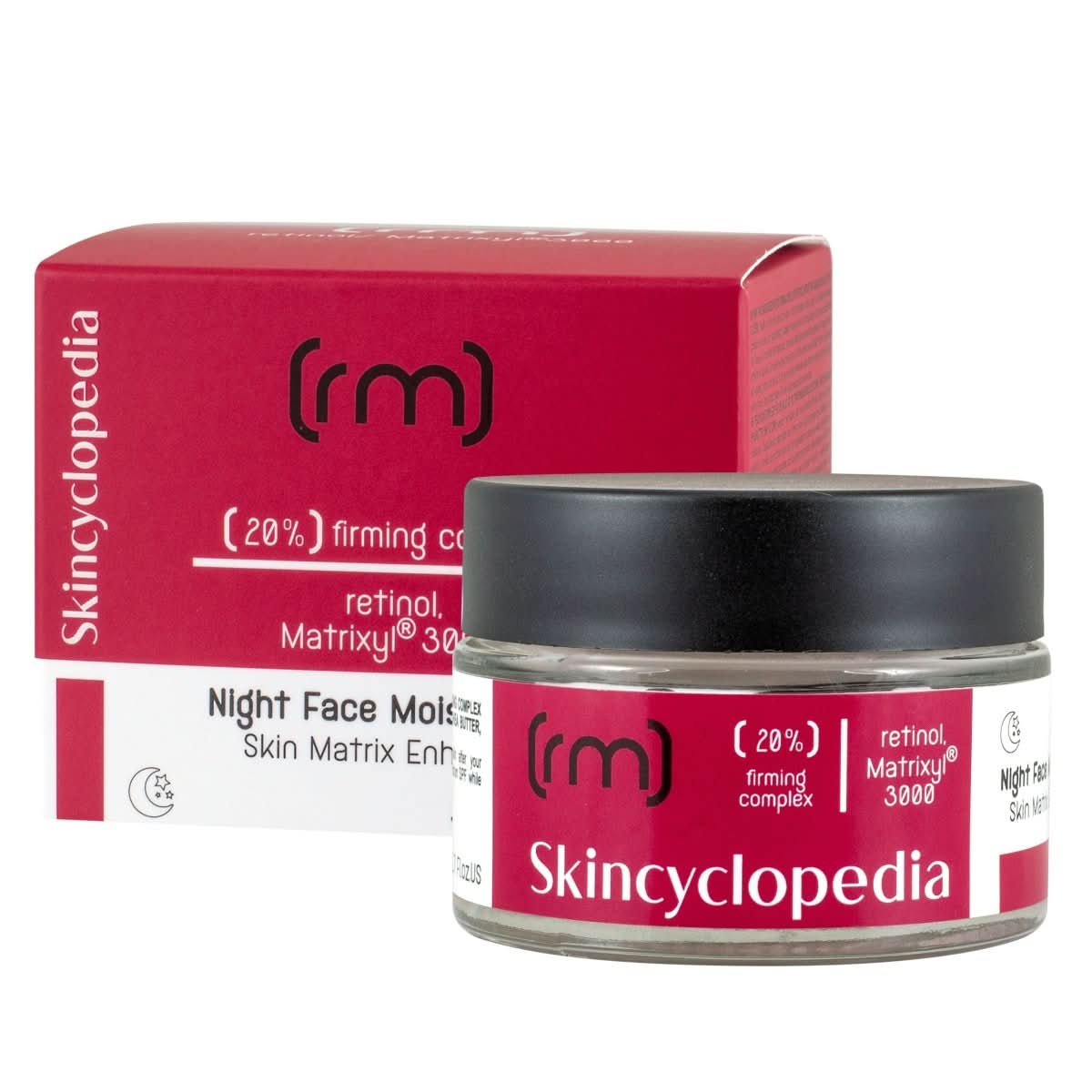 Нощен крем за лице 20% стягащ комплекс от ретинол, MATRIXYL®3000, сквалан, масло от ший и глицерин 50ml - CAMCO Ltd.