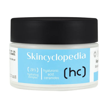 Skincyclopedia Дневен и нощен крем за лице 20% хидратиращ комплекс с хиалуронова киселина, серамиди, ниацинамид и глицерин 50ml